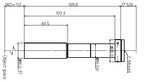 LS-HY-1-110 dimensions (mm)