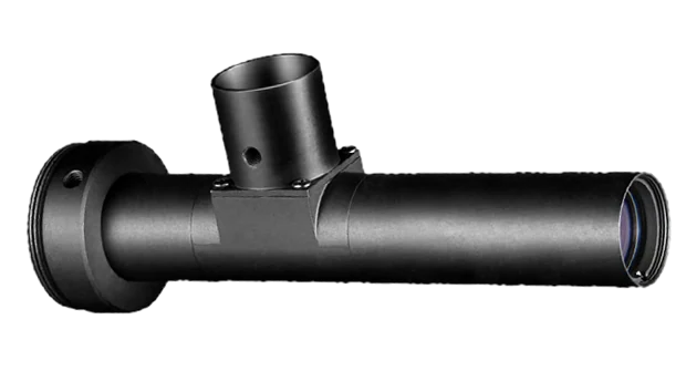 Object-Side Telecentric Lens, 1x, 65 mm WD, 1/2", coaxial light port (LS-HY-1-65CN)