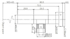 LS-HY-1-65CN dimensions (mm)