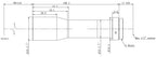 LS-TCL-0509 dimensions (mm)