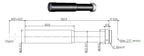 Object-Side Telecentric Lens, 0.6x, 450 mm WD, 2/3" (LS-MY-06-450)