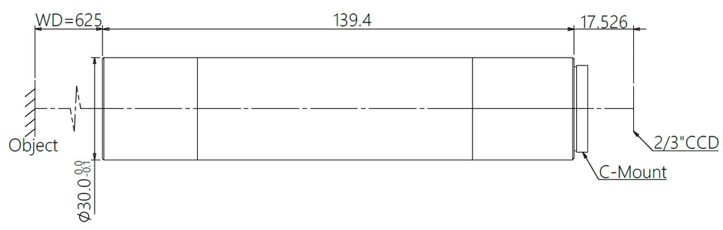 LS-TCL-0747 dimensions (mm)