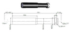 Object-Side Telecentric Lens, 0.7x, 460 mm WD, 2/3" (LS-MY-07-460)