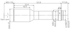 LS-TCL-0808 dimensions (mm)