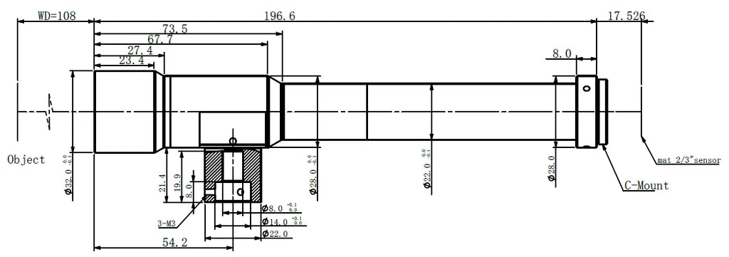 LS-TCL-0787 dimensions (mm)
