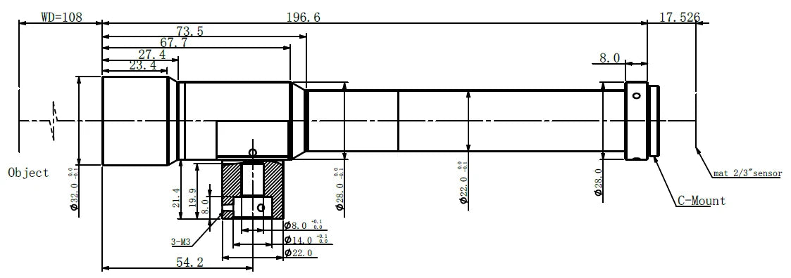 LS-TCL-0787 dimensions (mm)