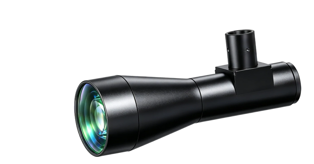 Object-Side Telecentric Lens, 0.3x, 110 mm WD, 2/3", coaxial light port (LS-TCL-0751)