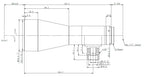 LS-TCL-0751 dimensions (mm)