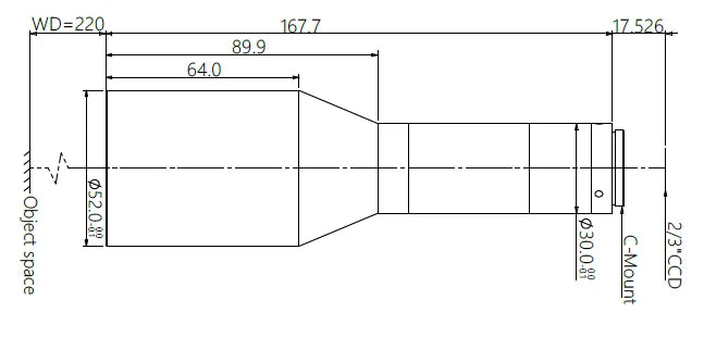 LS-TCL-0718 dimensions (mm)