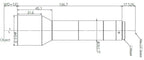 LS-TCL-0723 dimensions (mm)