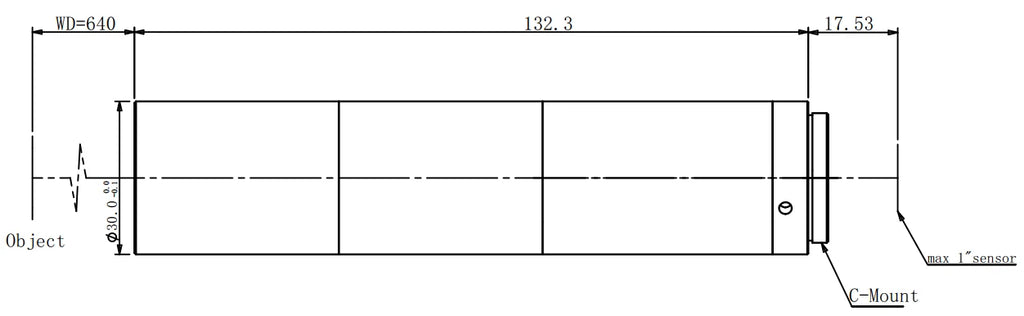 LS-KY-0175-640 dimensions (mm)