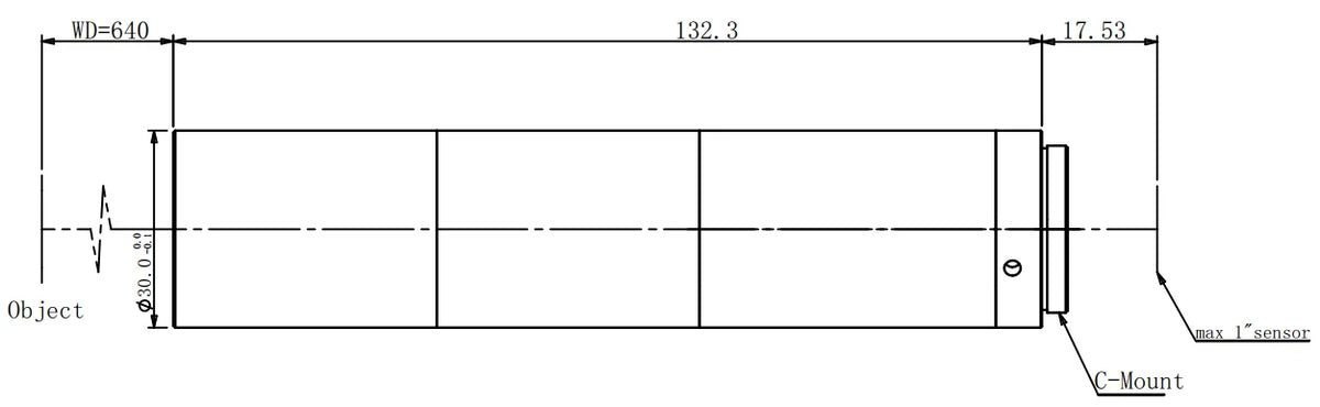 LS-KY-0175-640 dimensions (mm)