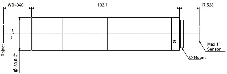 LS-KY-03-340 dimensions (mm)
