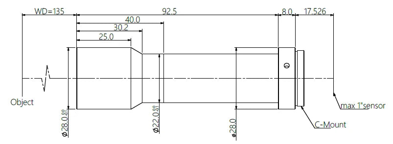 LS-TCL-0673 dimensions (mm)