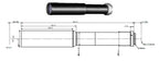 Object-Side Telecentric Lens, 0.8x, 200 mm WD, 1" (LS-KY-08-200)