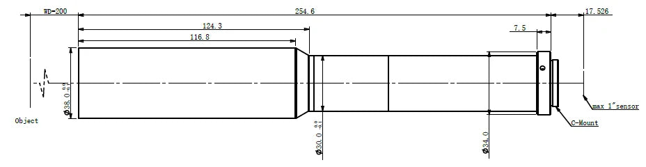 LS-KY-08-200 dimensions (mm)