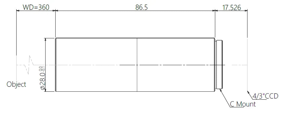 LS-TCL-0671 dimensions (mm)