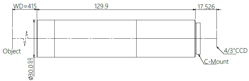 LS-KY-025-415 dimensions (mm)