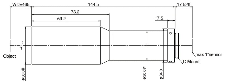 LS-TCL-0682 dimensions (mm)