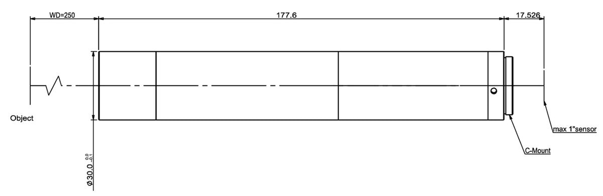 LS-KY-04-250 dimensions (mm)