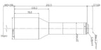 LS-KT-04-196 dimensions (mm)