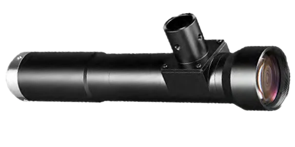 Object-Side Telecentric Lens, 4x, 100 mm WD, 1.1", coaxial light port (LS-TCL-0612)