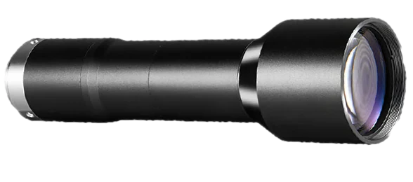 Object-side telecentric lens, 0.66x, 110 mm WD, 1"