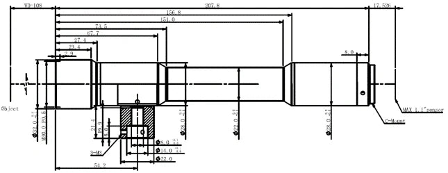 LS-KT-8-108C dimensions (mm)
