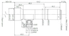 LS-KT-2-110C dimensions (mm)