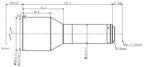 LS-TCL-0595 dimensions (mm)