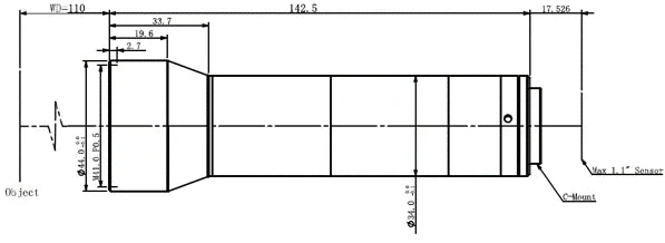 LS-TCL-0601 dimensions (mm)