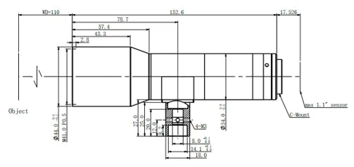 LS-TCL-0633 dimensions (mm)