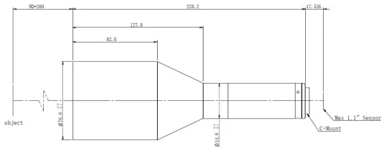 LS-TCL-0619 dimensions (mm)