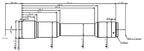 LS-TCL-0628 dimensions (mm)