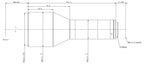 LS-TCL-0615 dimensions (mm)