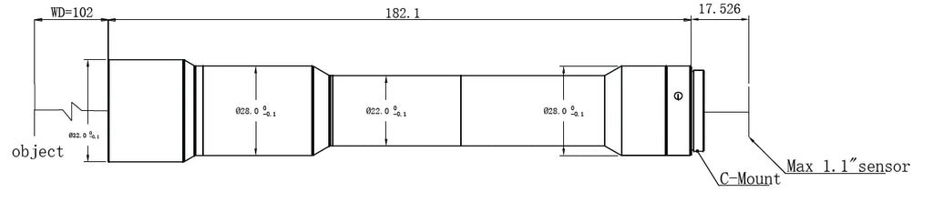 LS-TCL-0620 dimensions (mm)