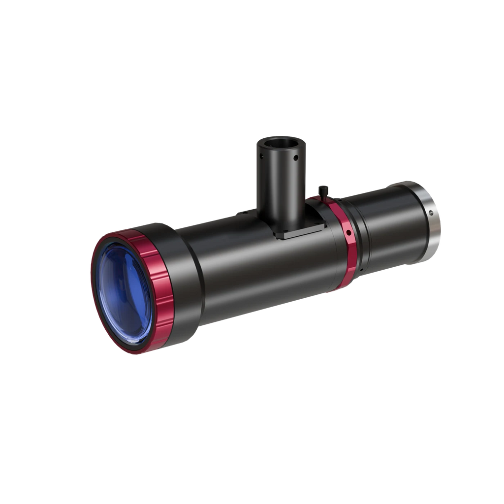 Object-Side Telecentric Lens, 1x, 80 mm WD, 1.2", coaxial light port (LS-TCL-0600)
