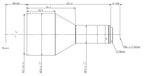 LS-KT-03-150 dimensions (mm)