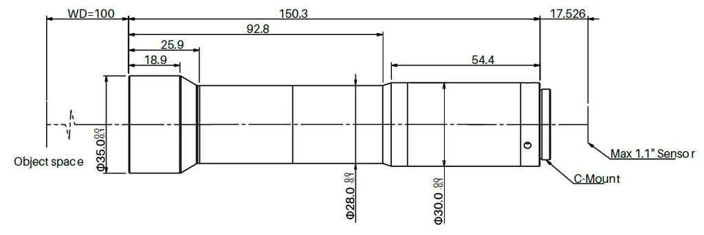 LS-TCL-0642 dimensions (mm)
