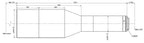 LS-TCL-0597 dimensions (mm)
