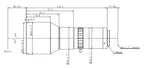 LS-TCL-0622 dimensions (mm)