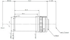 LS-KS-035-232 dimensions (mm)
