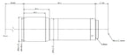 LS-TCL-0584 dimensions (mm)