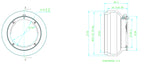 LS-LXR-0309 dimensions (mm)