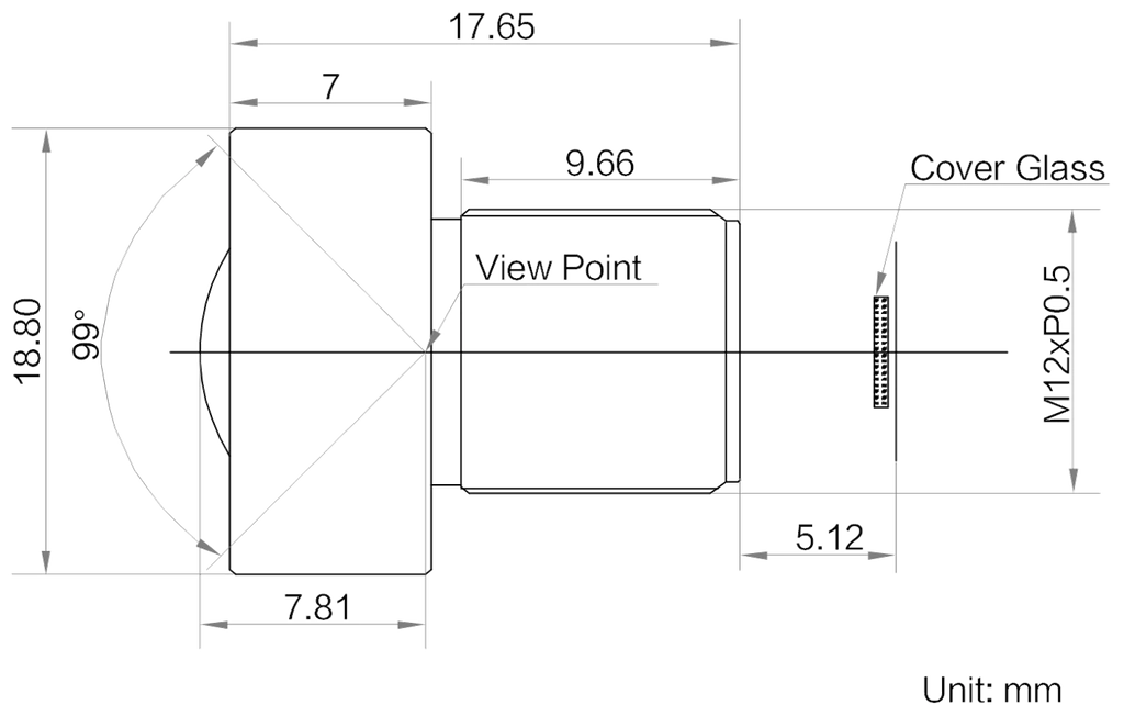 LS-MBL-0110 dimensions (mm)