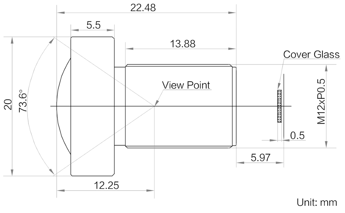 LS-MBL-0111 dimensions (mm)