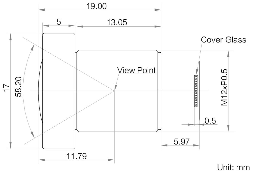 LS-MBL-0112 dimensions (mm)