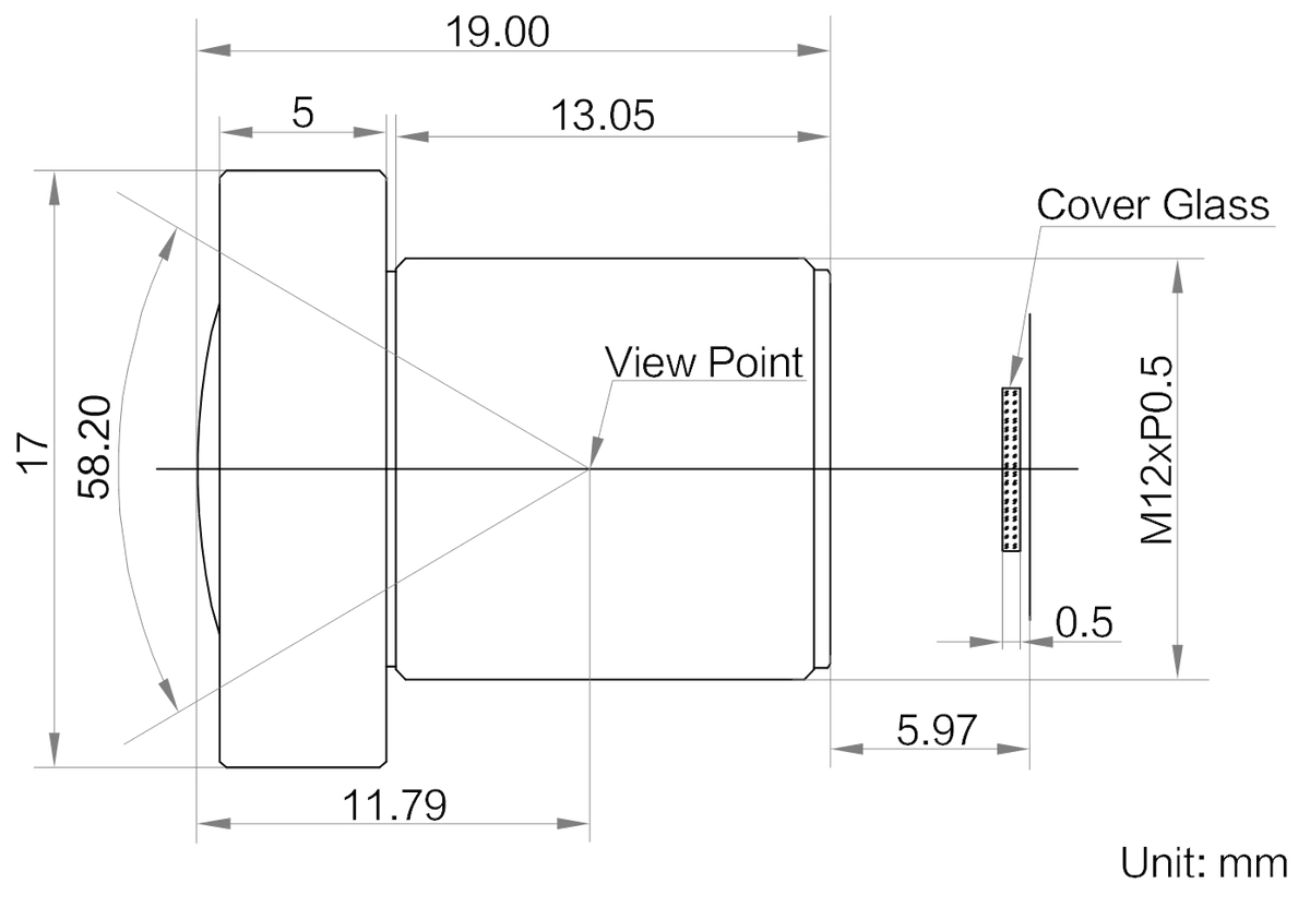 LS-MBL-0112 dimensions (mm)