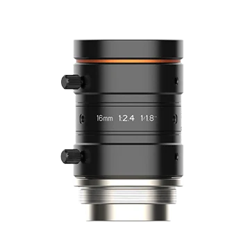 16 mm, F2.4, 1/1.8", 10 MP lens, C-mount