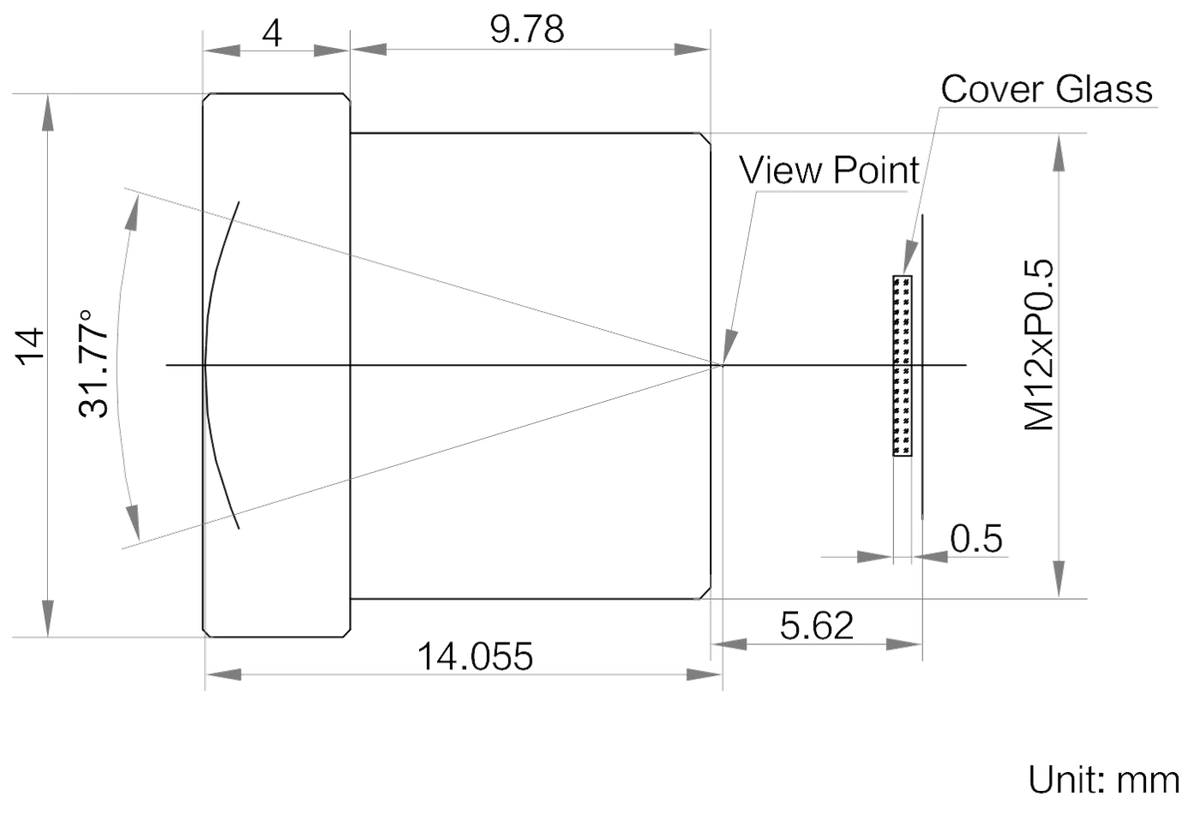LS-MBL-0114 dimensions (mm)